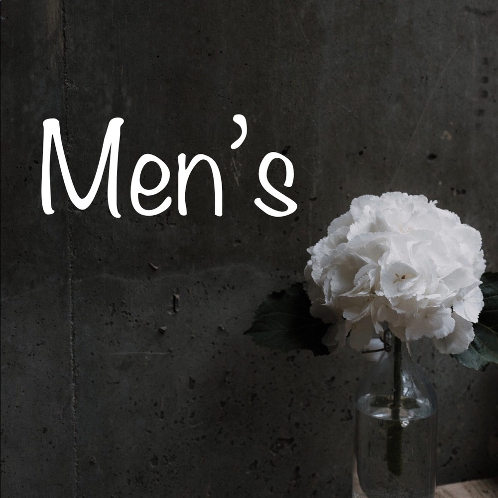 Men’s! Happy to measure!